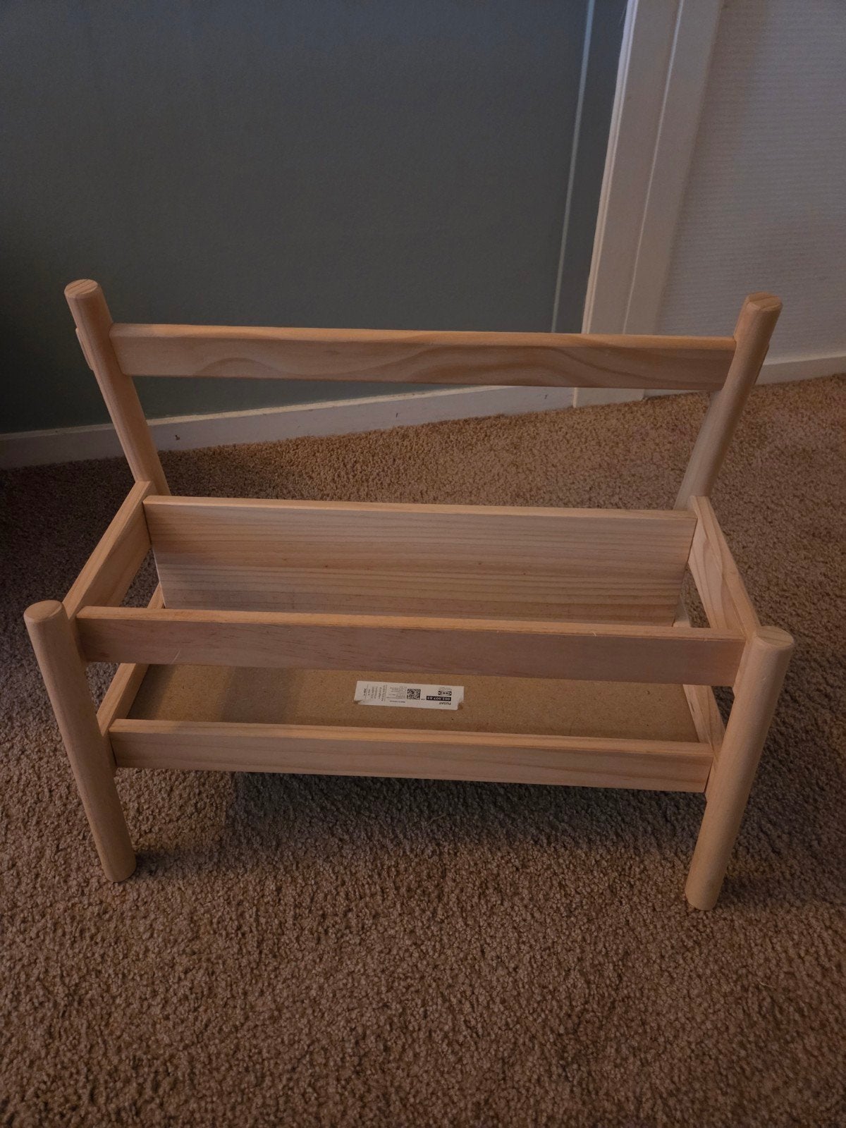 IKEA Boekenhouder / Tijdschriftenrek van Hout, Ophalen, Met plank(en), Minder dan 50 cm, Modern, Scandinavisch