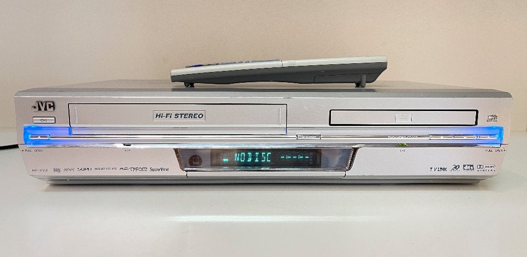 JVC HR-XV3E DVD Combi VHS Video Recorder + afstandbediening, Jvc, N, N, Ophalen of Verzenden