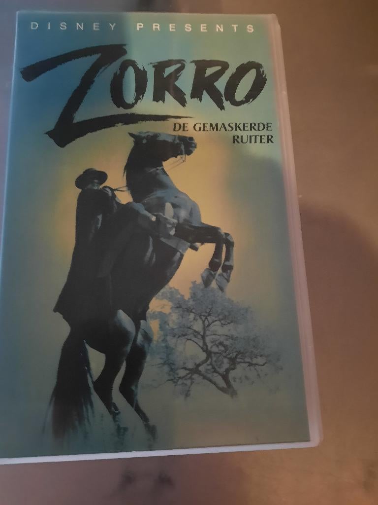 ZORRO De Gemaskerde bandiet Mooie Disney Klassieker Op VIDEO, Vanaf 6 jaar, Ophalen of Verzenden, Zo goed als nieuw, Actie en Avontuur