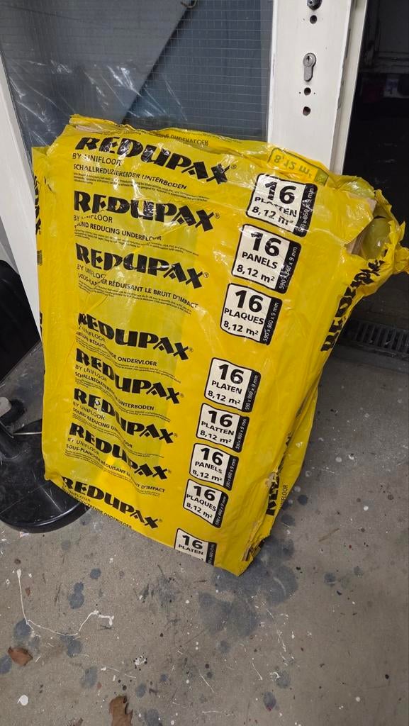 Redupax Ondervloer 590x860x9mm - 9 platen, Ophalen, Overige materialen, 30 cm of meer, 50 tot 150 cm