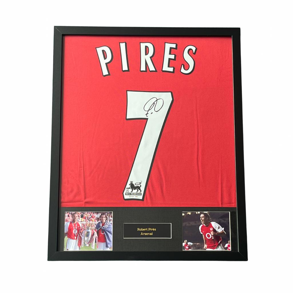 Robert Pirès gesigneerd Arsenal thuisshirt, Buitenlandse clubs, Shirt, Verzenden, 1695 CX, 28