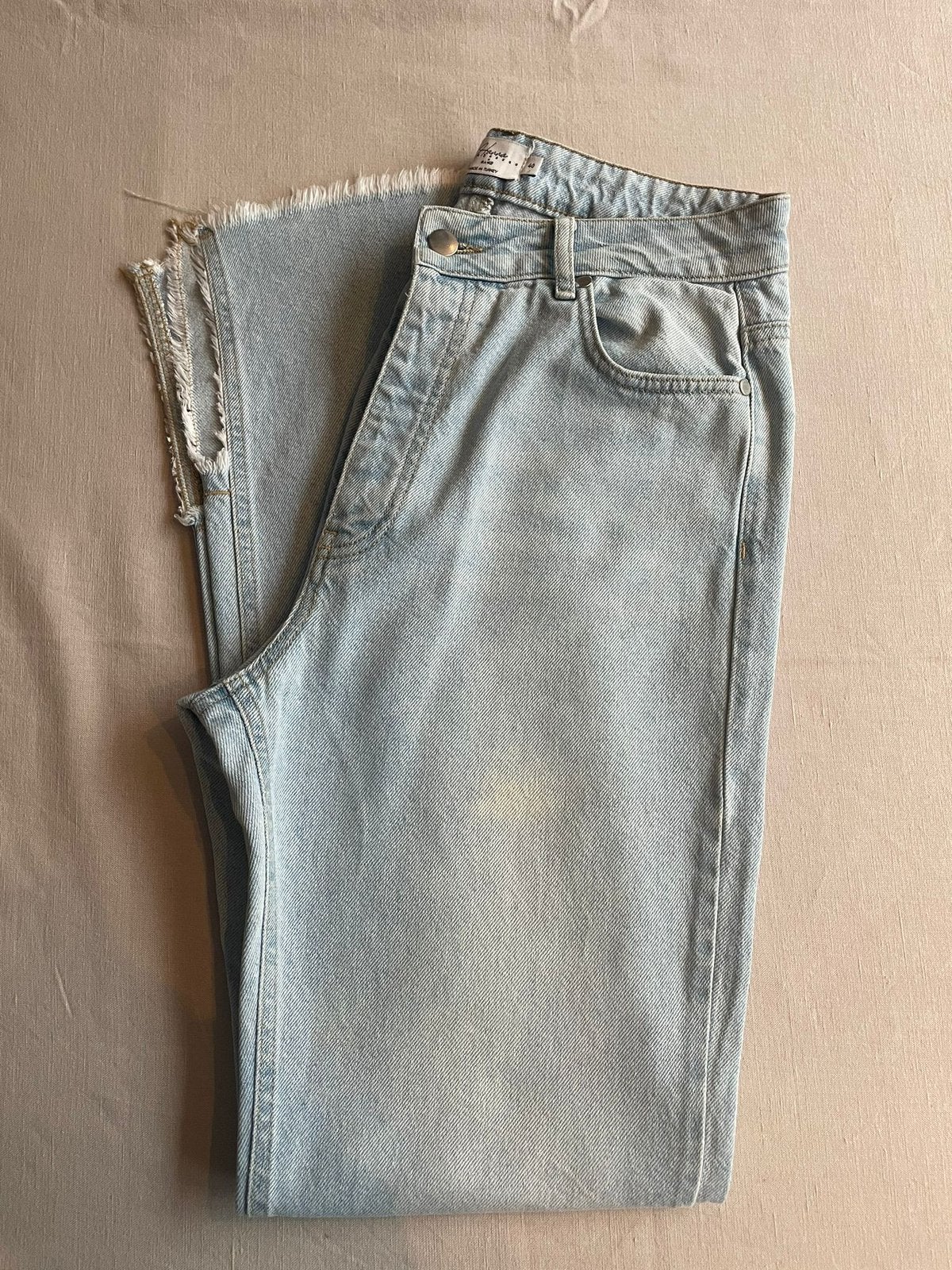 NA KD jeans 2x  Hanna Schönberg, Ophalen of Verzenden, Zo goed als nieuw, Blauw, W30 - W32 (confectie 38/40)