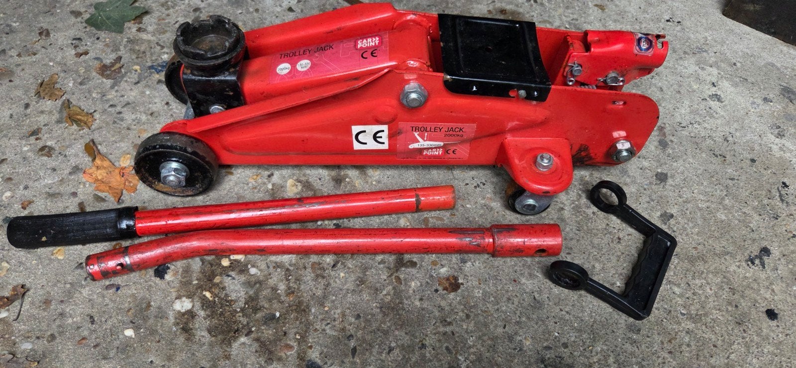 Garagekrik - Handige Autokrik, Auto diversen, Ophalen of Verzenden, Gebruikt, Hydraulisch, Garagekrik
