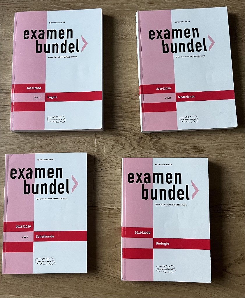VWO Examenbundels 2019/2020, Boeken, Schoolboeken, Overige vakken, VWO, ThiemeMeulenhoff, Ophalen of Verzenden