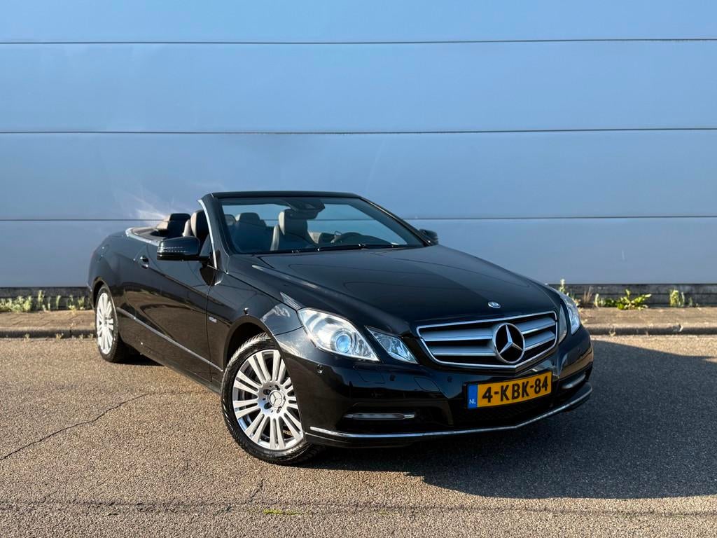Mercedes-Benz E-klasse Cabrio E220 CDI (bj 2012) FACELIFT|AI, Auto's, Mercedes-Benz, Automaat, Euro 5, Achterwielaandrijving, Zwart