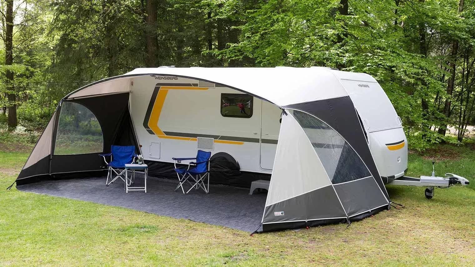 Unico Verona Luifel Maat 12.1, Caravans en Kamperen, Ophalen, Gebruikt