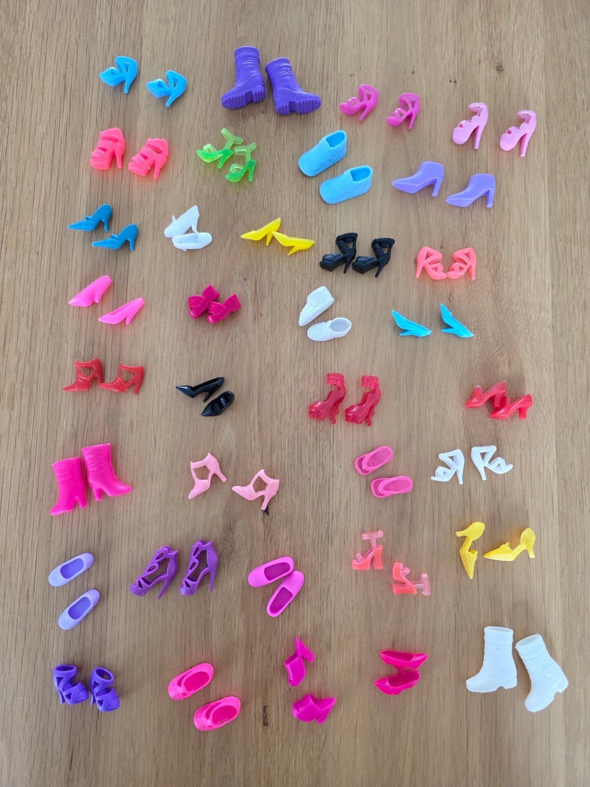Barbie schoenen - 35 paar, Ophalen of Verzenden, Barbie