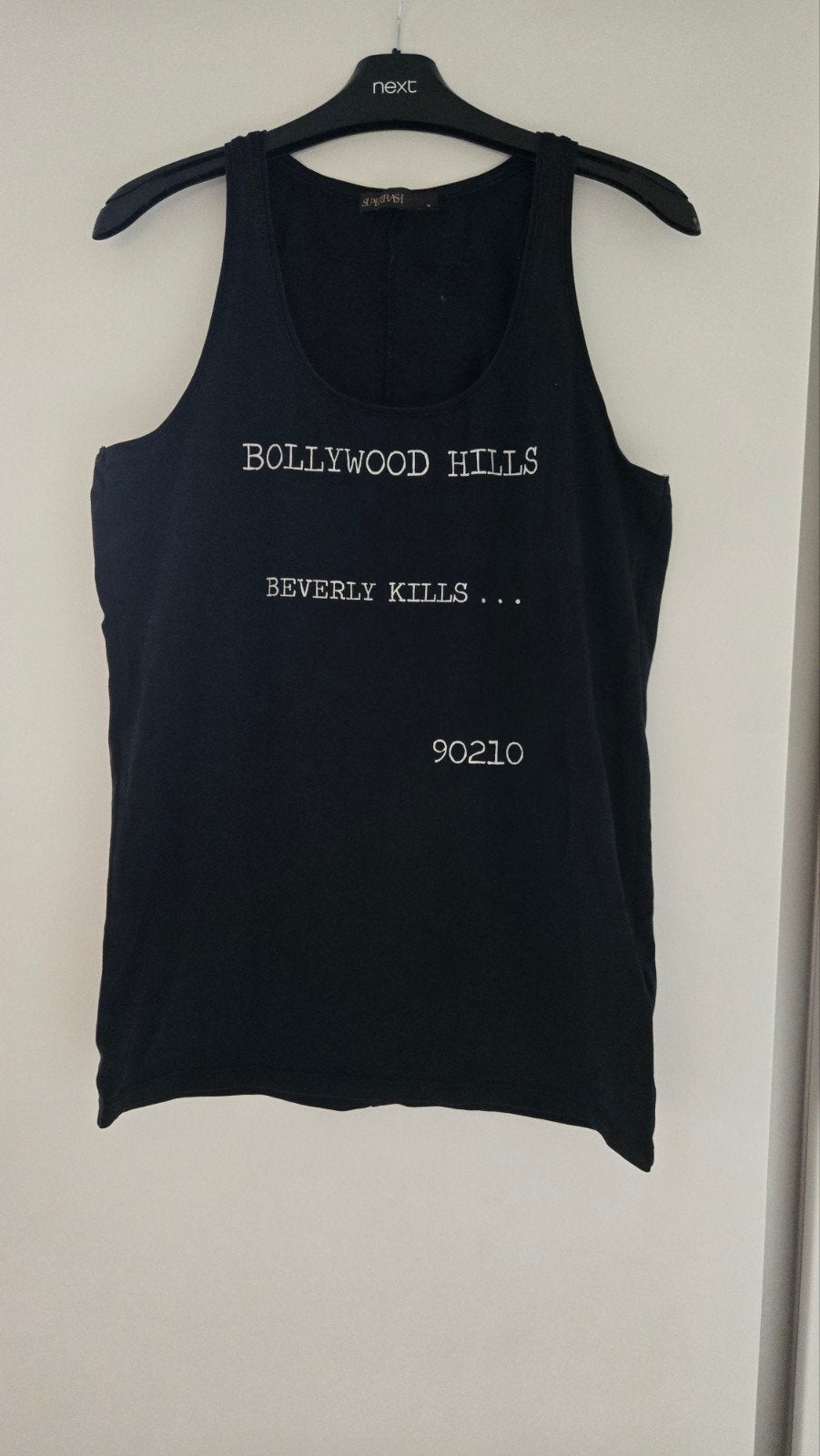 supertrash top, Kleding | Dames, Ophalen of Verzenden, Zo goed als nieuw, Zwart, Zonder mouw