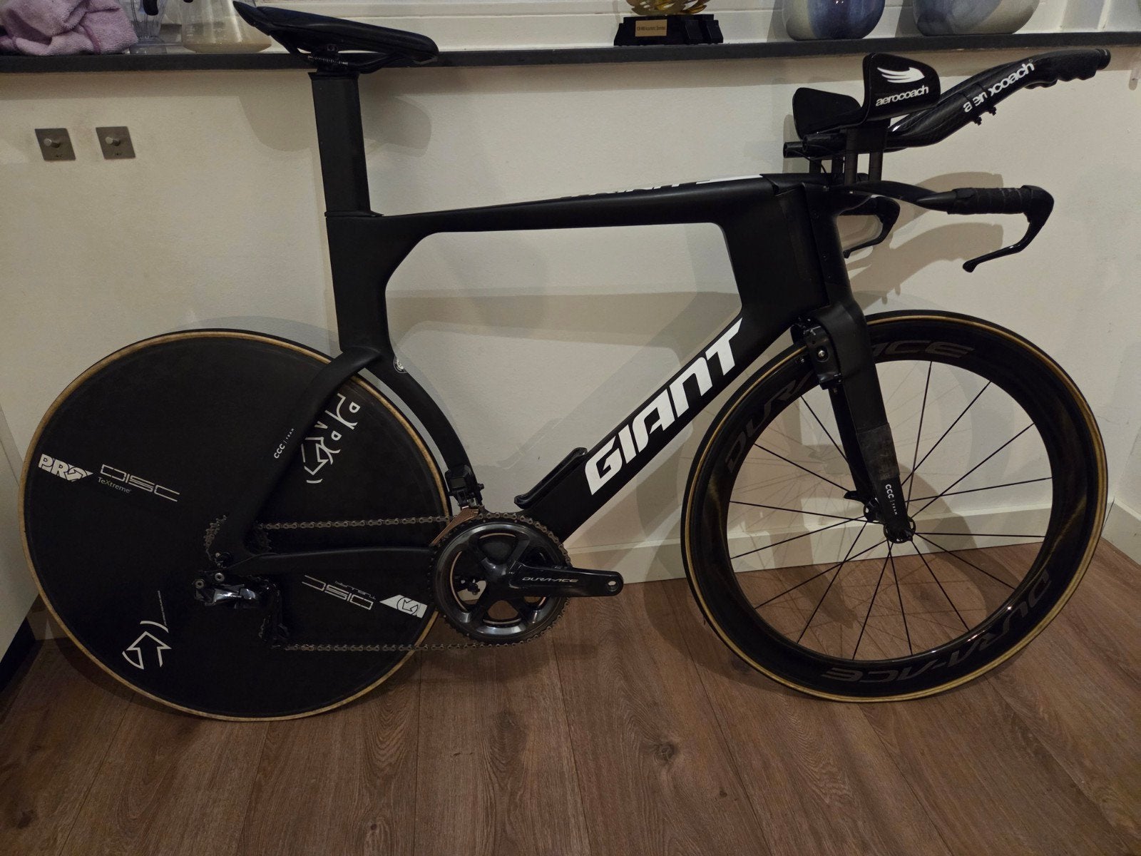 Giant Trinity Advanced Pro TT/Triathlonfiets, Fietsen en Brommers, Fietsen | Racefietsen, Zo goed als nieuw, Heren, Giant, Meer dan 20 versnellingen