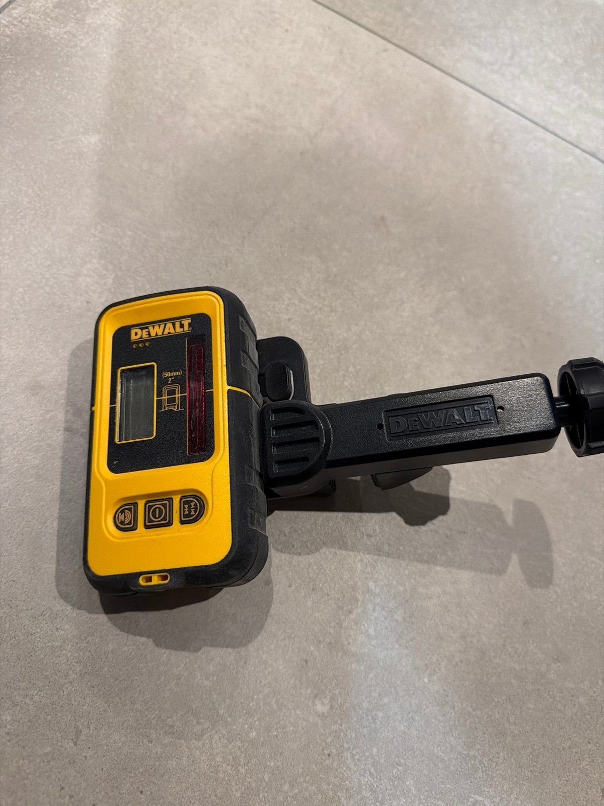 DeWalt Laserontvanger voor lijnlasers, Ophalen, Zo goed als nieuw, Licht
