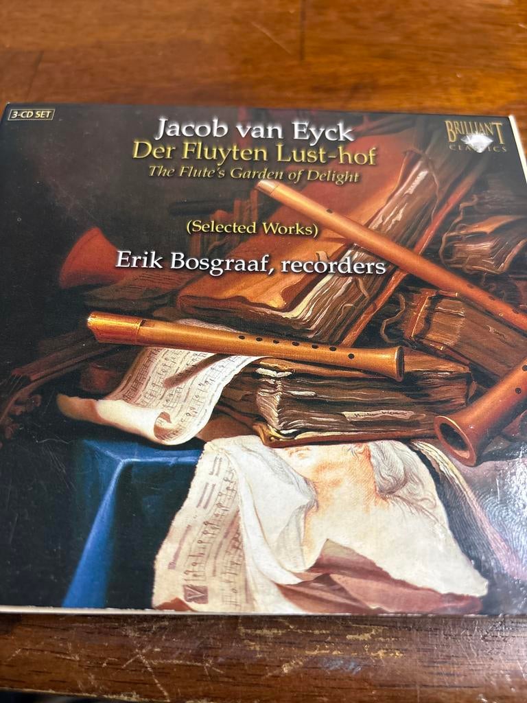 Jacob van Eyck - Der Fluyten Lust-hof (3-CD Set), Ophalen of Verzenden, Zo goed als nieuw