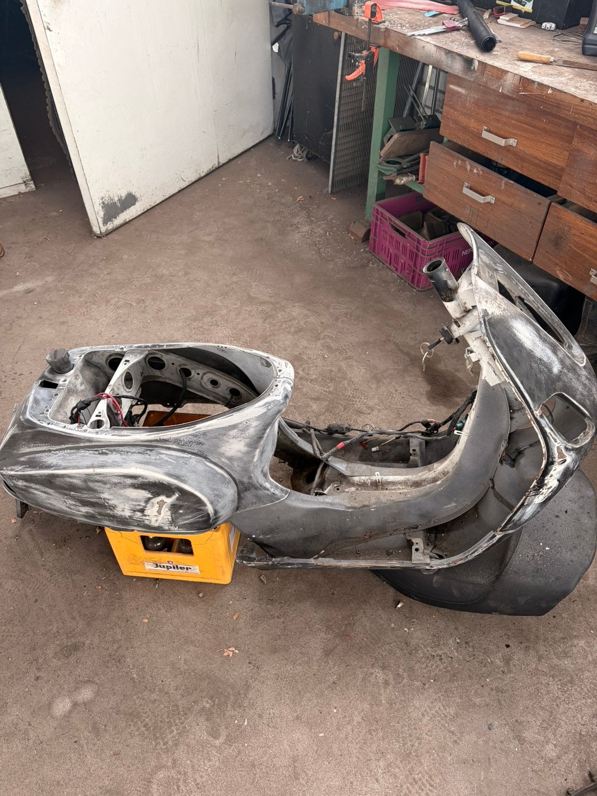 Vespa S project scooter, Gebruikt, Maximaal 45 km/u, Vespa S, Ophalen of Verzenden