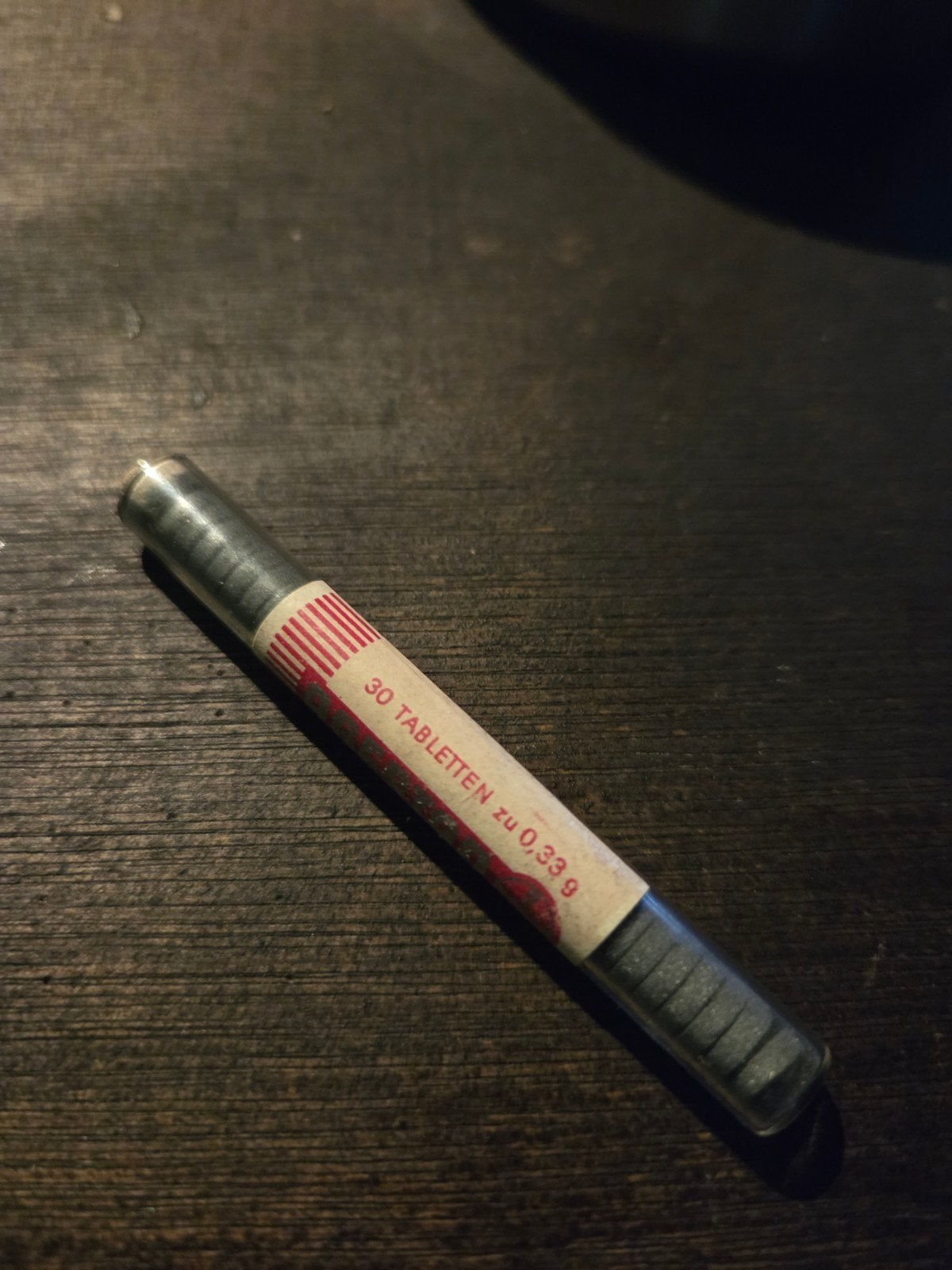 WW2 Bayer Leverkusen tablettenbuisje - Militaria Medisch, Ophalen of Verzenden
