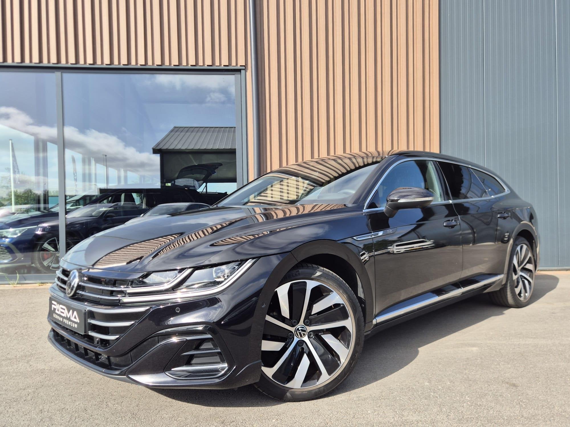 Volkswagen Arteon Shooting Brake 1.4 TSI eHybrid R-Line Busi, Auto's, Arteon, Gebruikt, Zwart, Hybride Elektrisch/Benzine