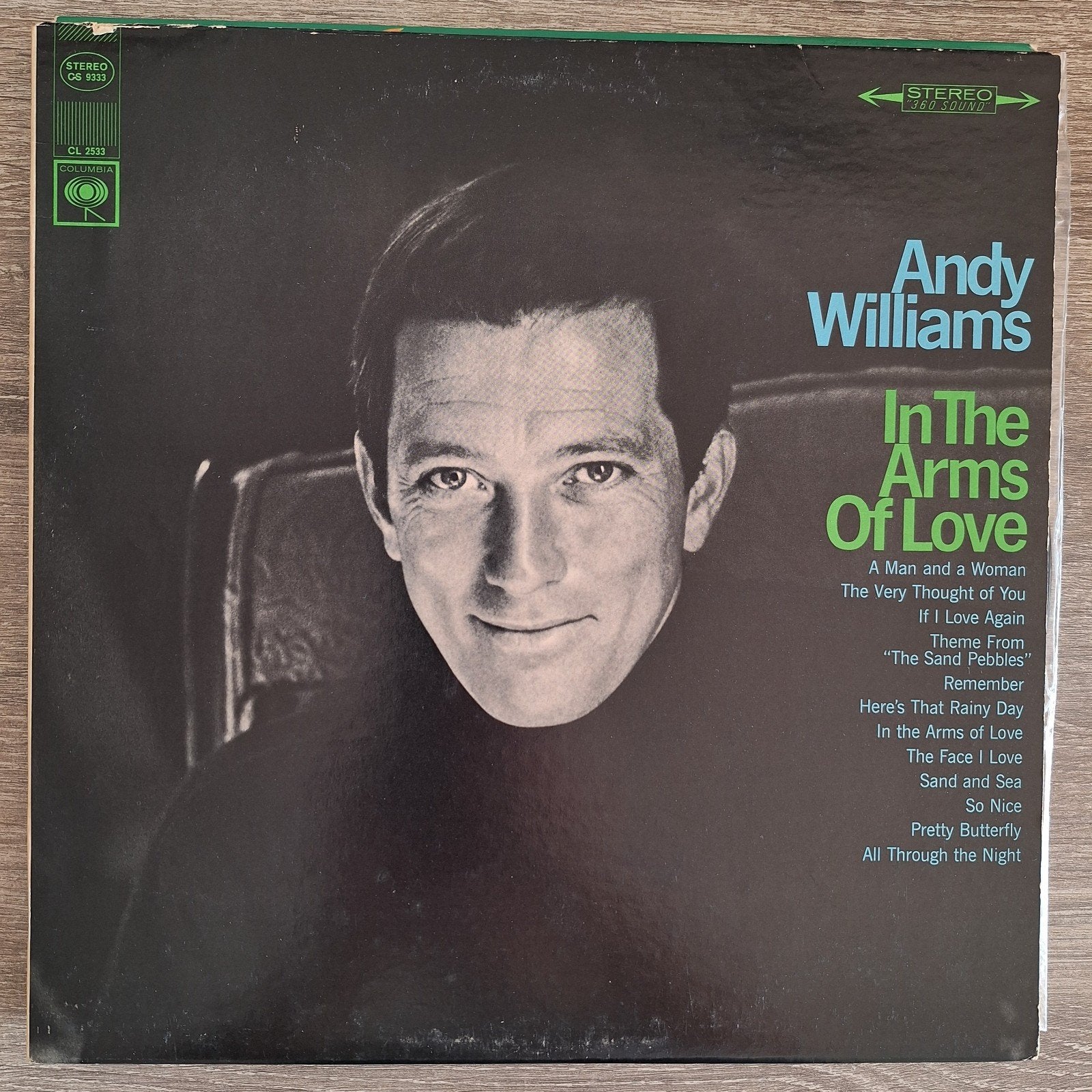 Andy Williams - In The Arms Of Love (LP, Stereo), Ophalen of Verzenden, Gebruikt, 12 inch