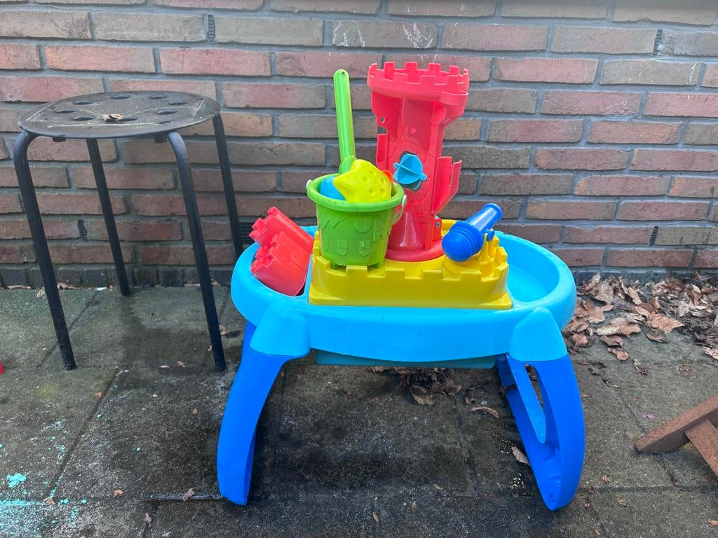 Watertafel / Zandtafel - 30cm hoog, 50cm breed, Kinderen en Baby's, Speelgoed | Buiten | Los speelgoed, Ophalen, Zo goed als nieuw