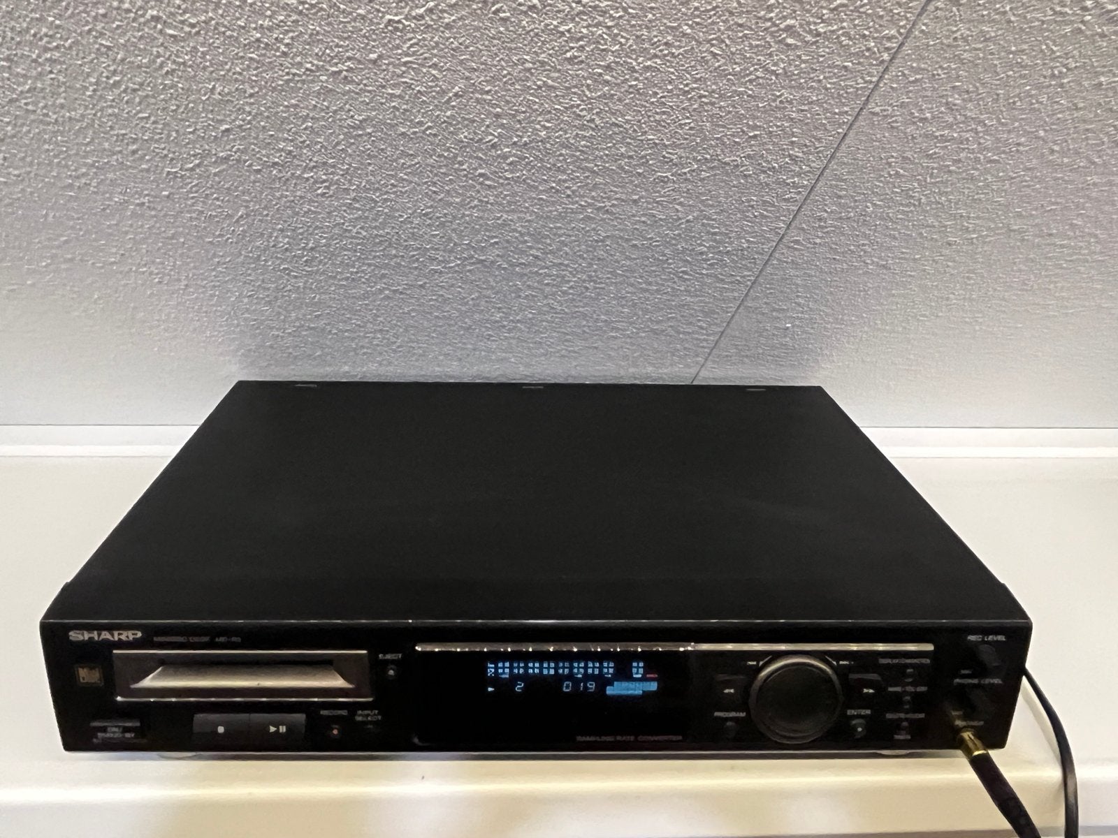 Sharp Minidisc Deck MD-R2 - Zeldzame Minidisc Recorder, Audio, Tv en Foto, Ophalen of Verzenden, Minidisc-recorder