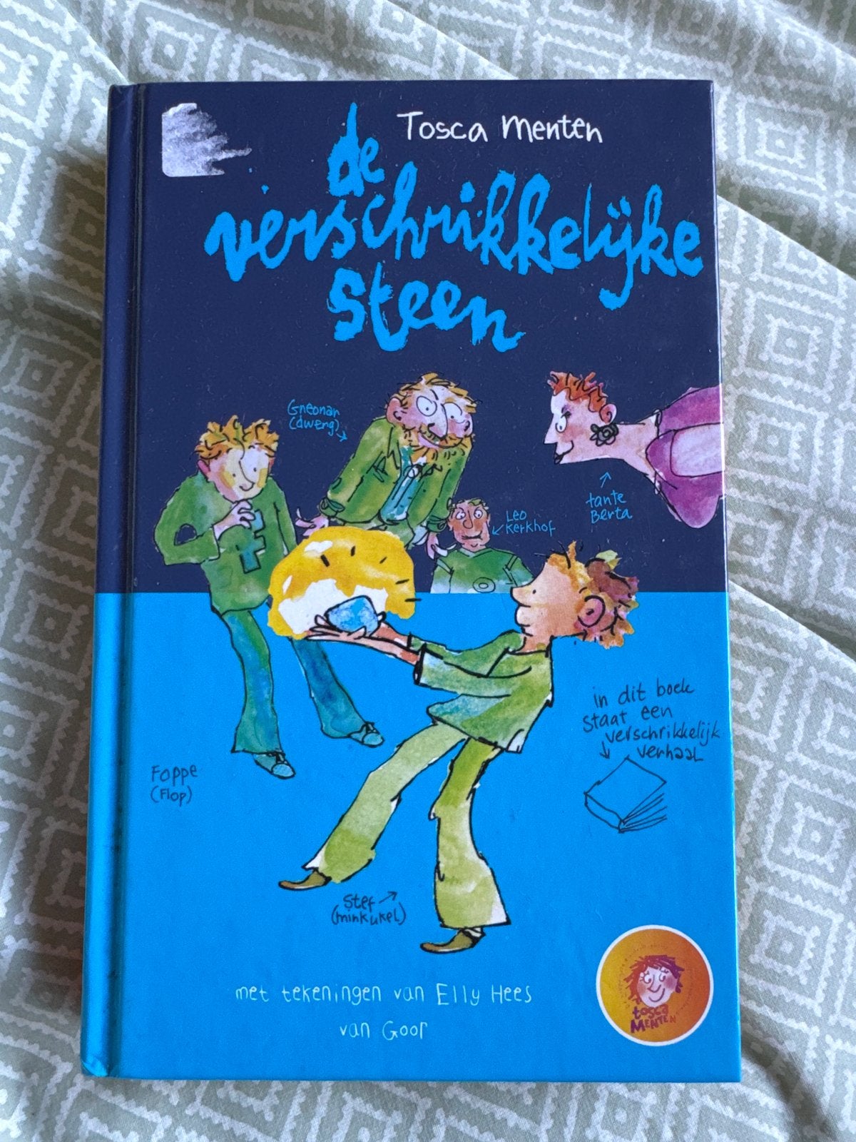 De Verschrikkelijke Steen - Tosca Menten, Ophalen of Verzenden, Gelezen, Fictie algemeen