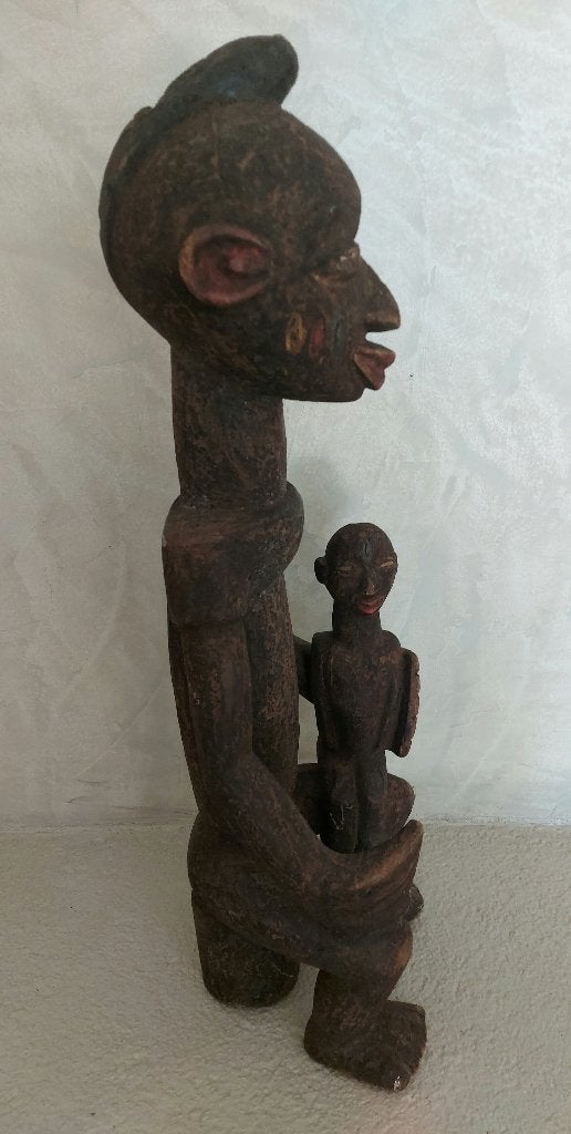 Beeld van de Baule stam uit Ivoorkust, Antiek en Kunst, Verzenden