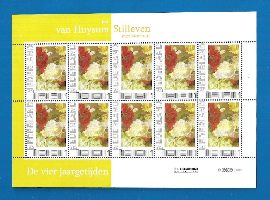 NVPH 2751-Aa-18 De vier jaargetijden Stilleven - 2010, Verzenden, Na 1940, Postfris
