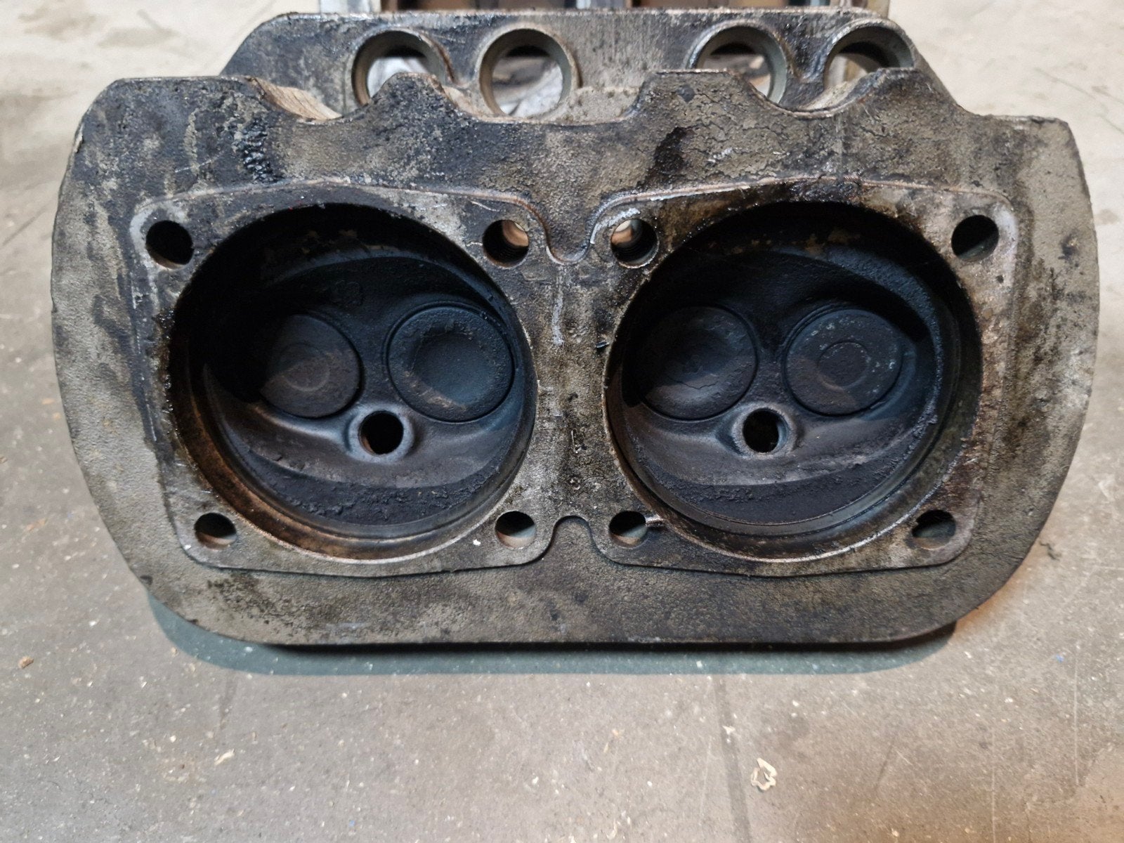 VW Kever Bus Karmann Ghia 1600cc Dubbelpoorts Cilinderkoppen, Ophalen of Verzenden, Gebruikt, Volkswagen