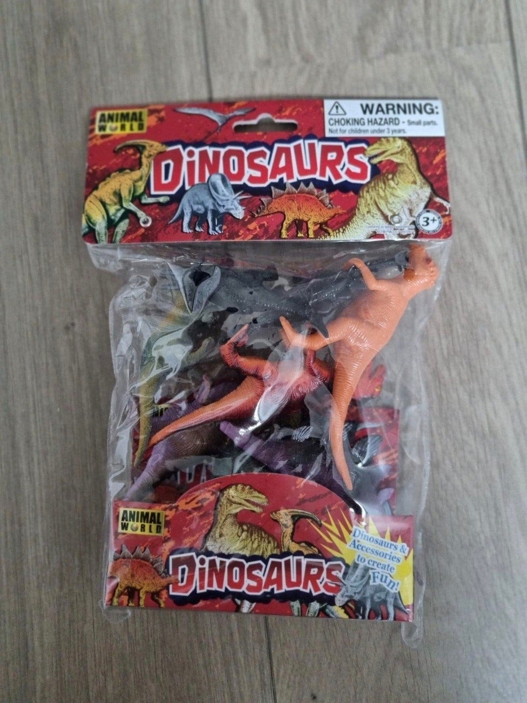 Animal world dino dinosaurus uitdeelcadeau traktatie NIEUW, Ophalen of Verzenden, Nieuw