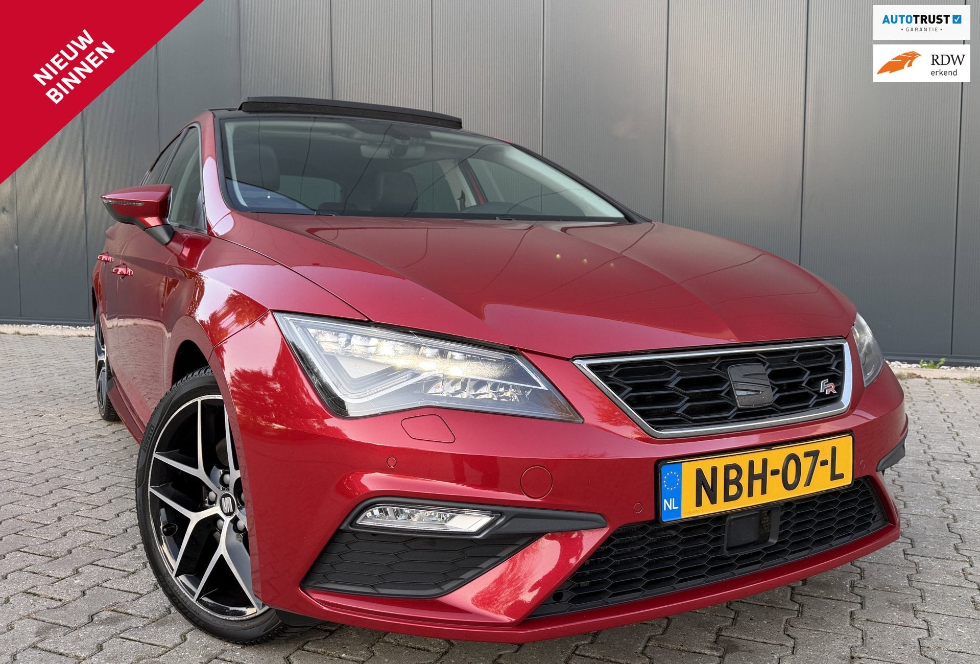 Seat Leon 1.8 TSI FR 179PK Aerodynamica Pano | Beats |, Auto's, Gebruikt, 4 cilinders, Leon, Adaptive Cruise Control