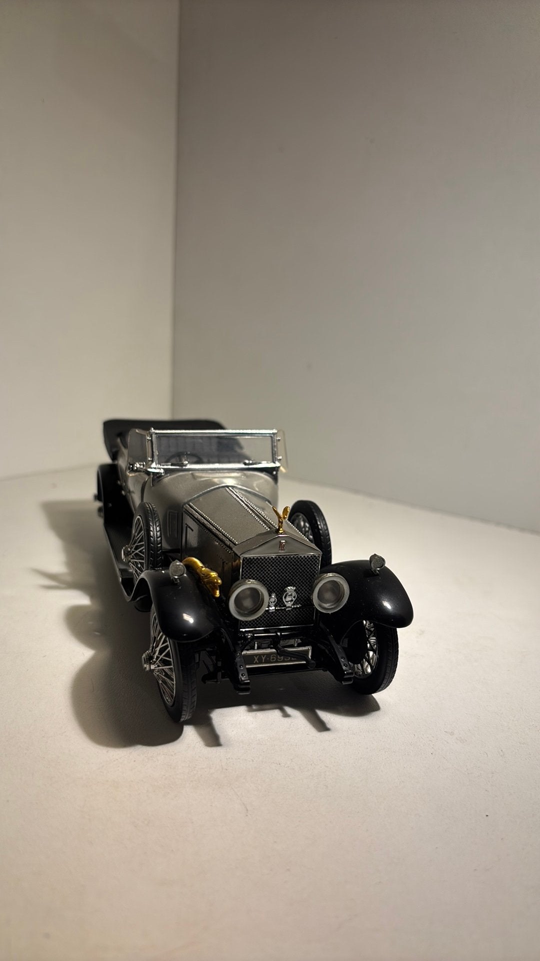 Rolls Royce silver ghost 1925 franklin mint 1.24, Overige merken, Ophalen of Verzenden, A, A