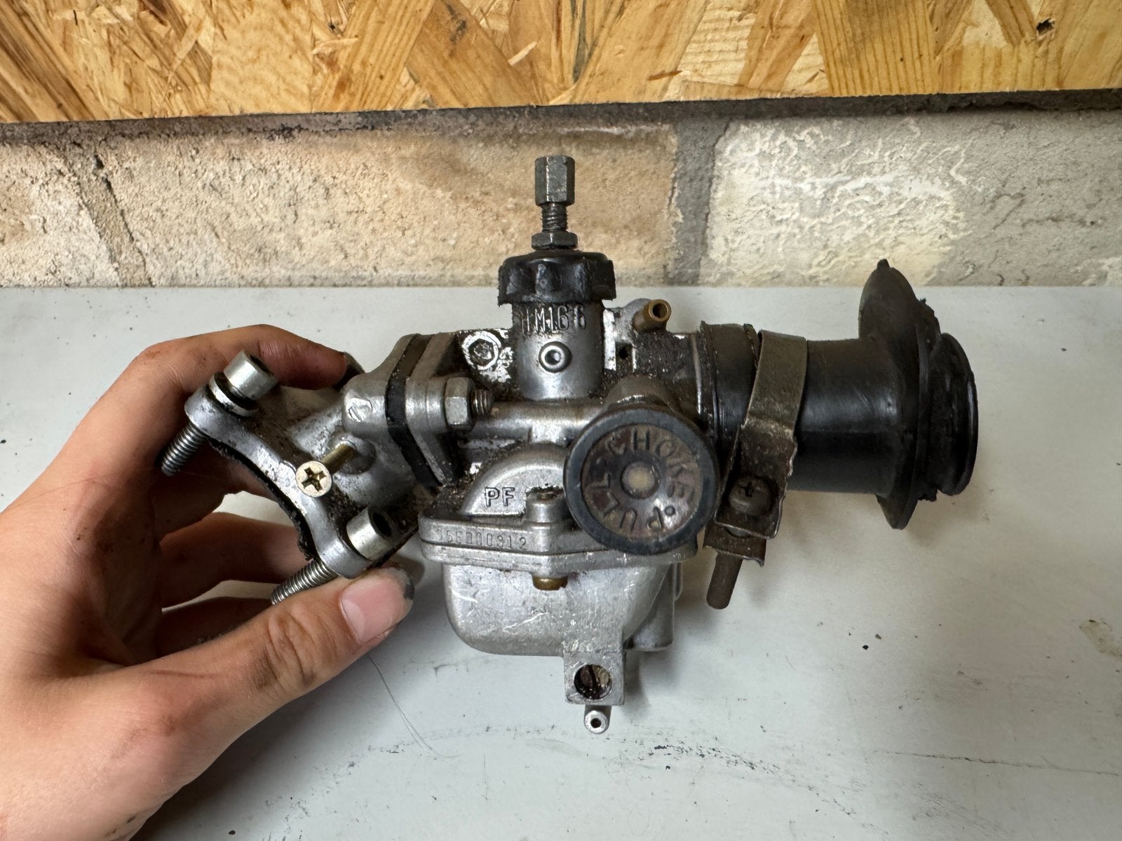 Honda mt mb mtx ot 12mm carburateur origineel hm166, Ophalen of Verzenden, Gebruikt