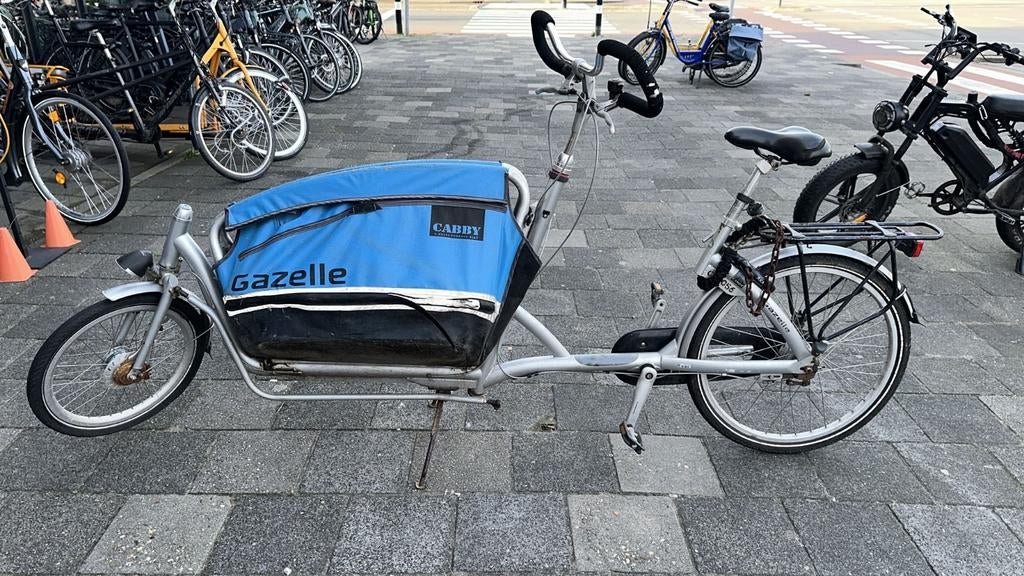 Gazelle Cabby bakfiets opknapper, Ophalen, Gebruikt, Gazelle