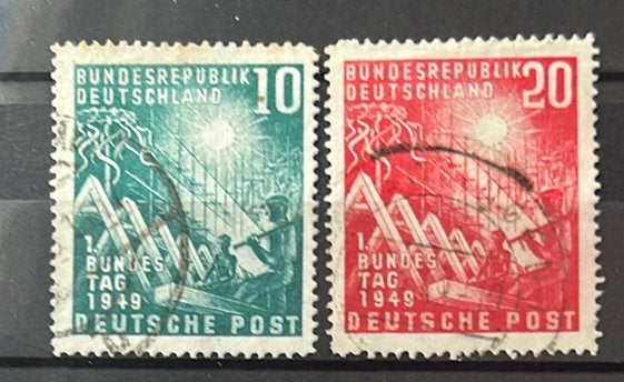 Bund serie 111/12 gebruikt, Verzenden, BRD