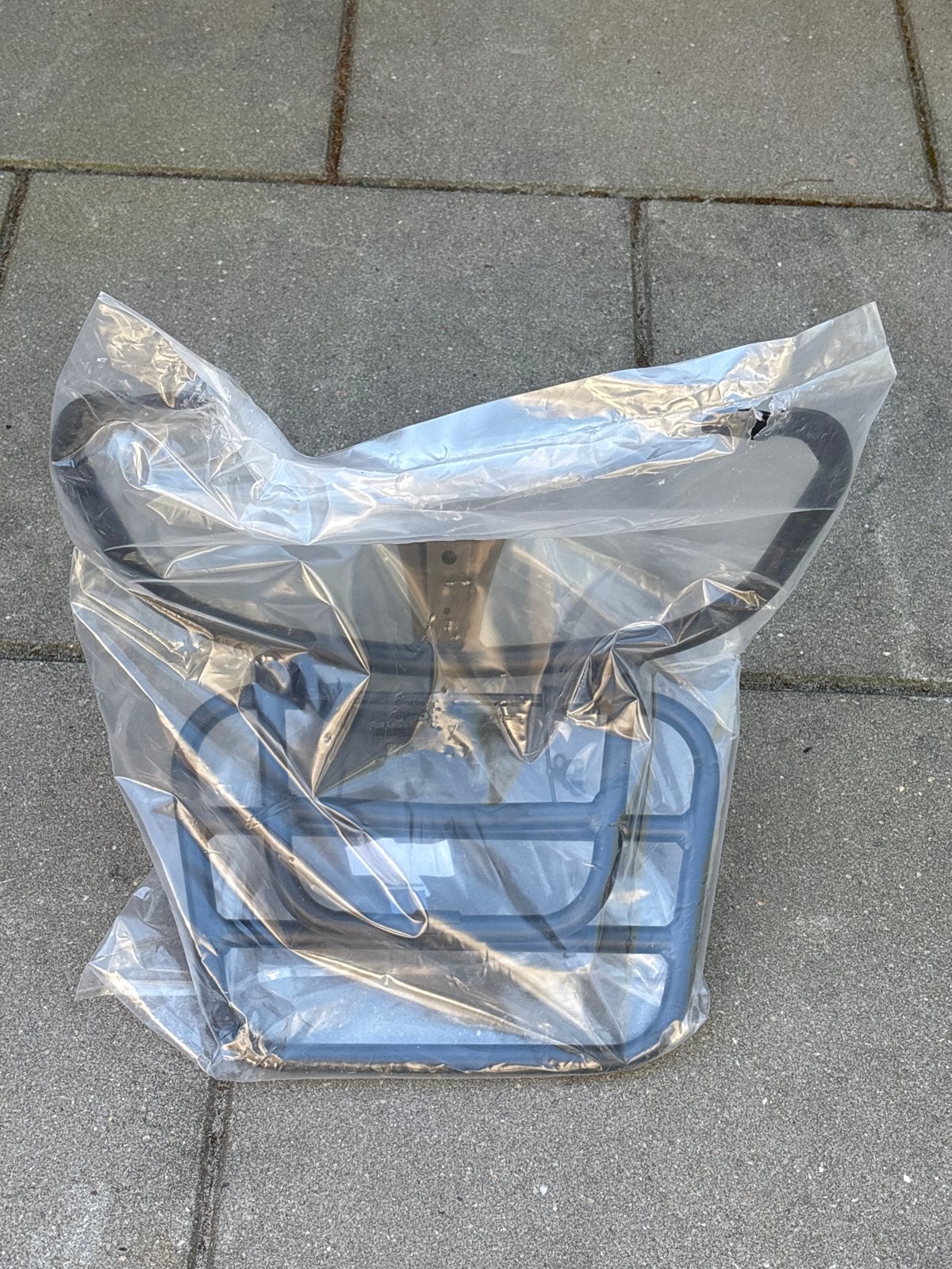 Opklapbare Achterdrager Mat Zwart voor Vespa Primavera/Sprin, Ophalen of Verzenden, Nieuw, Overige typen, Vespa