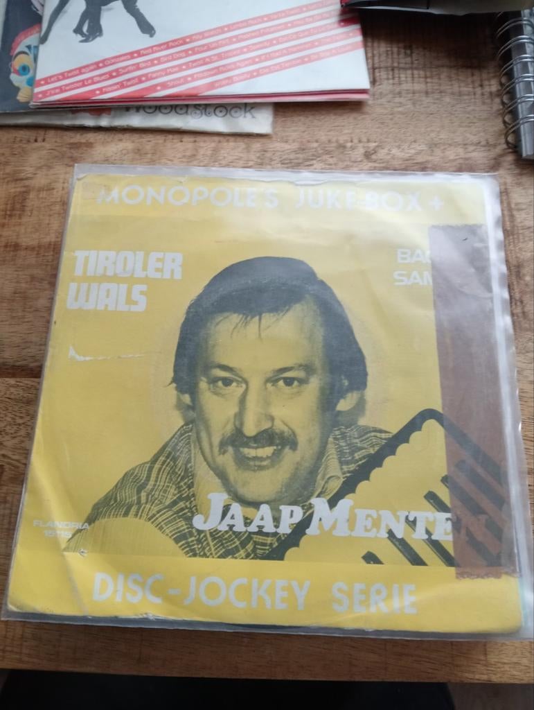 Jaap menten - tiroler wals, Ophalen of Verzenden, Zo goed als nieuw, Overige formaten, Levenslied of Smartlap