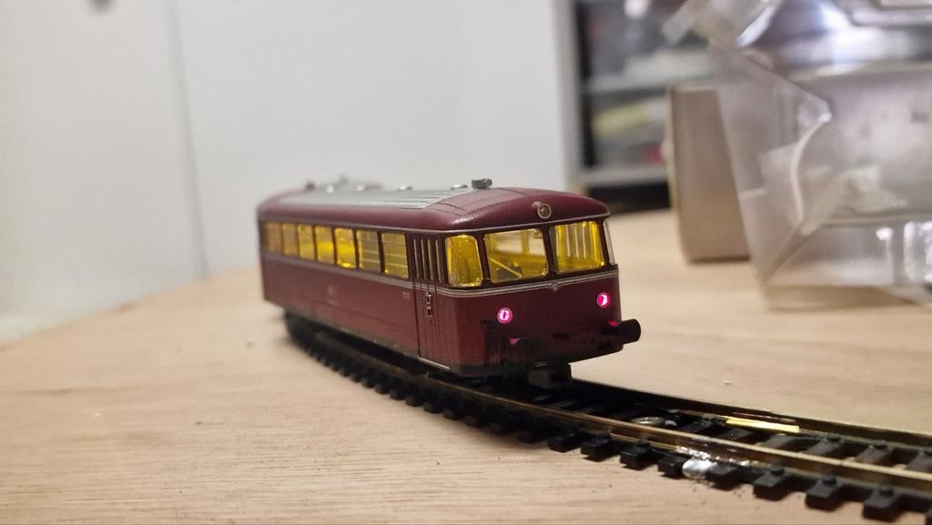 Trix schienenbus mit steuerwagen HO Dc sound, Hobby en Vrije tijd, Modeltreinen | H0, Fleischmann, Ophalen of Verzenden, Zo goed als nieuw