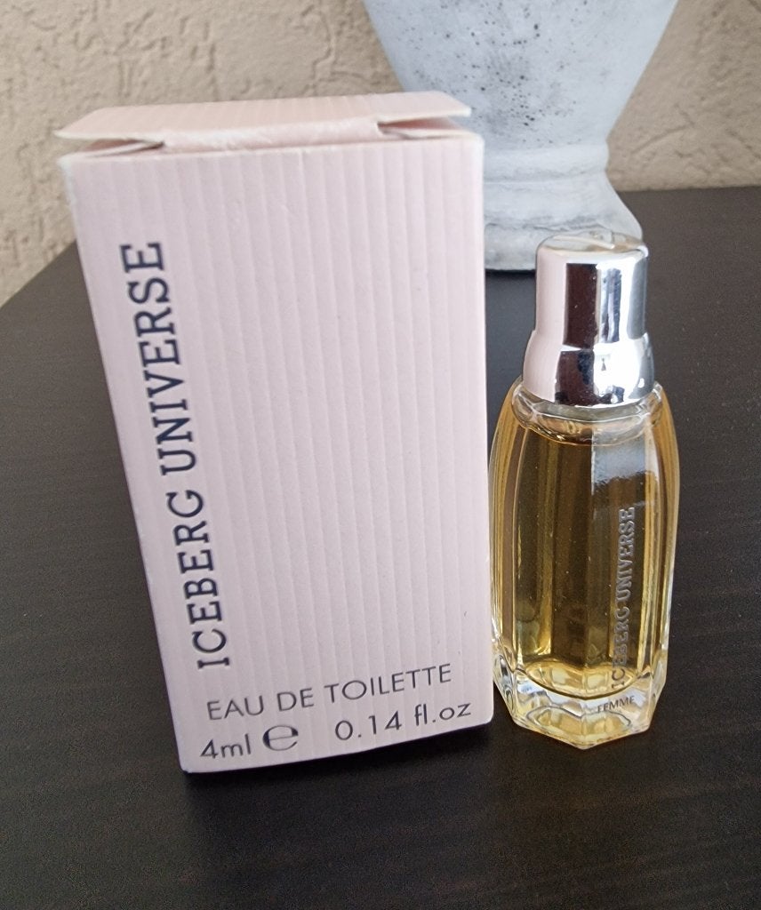 miniatuur parfum flesje Iceberg, Ophalen of Verzenden, Zo goed als nieuw, Miniatuur, Gevuld