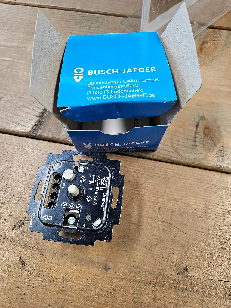 Busch Jaeger Dimmer, Ophalen, Nieuw, Schakelaar