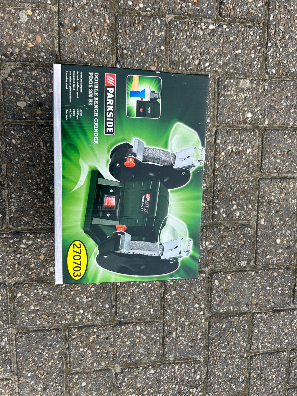 Dubbele bankslijpmachine NIEUW, Ophalen of Verzenden, Zo goed als nieuw