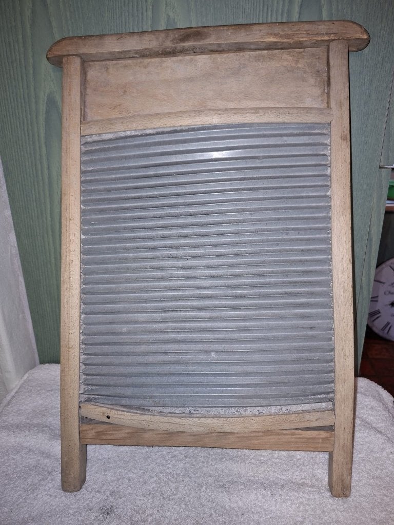 oud houten wasbord, jaren 1940-50, Antiek en Kunst, Curiosa en Brocante, Ophalen of Verzenden