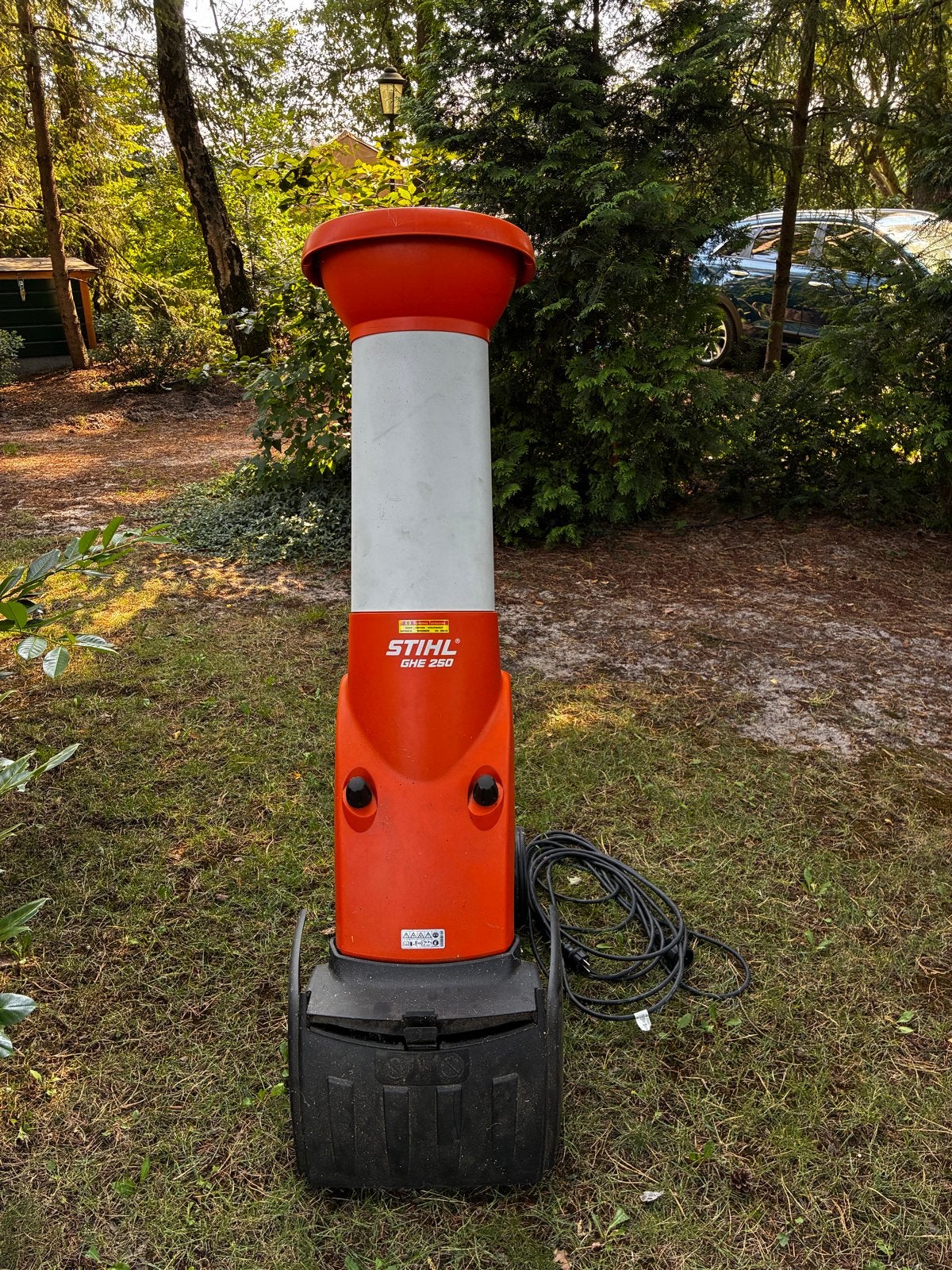 Stihl GHE 250 elektrische hakselaar, Ophalen, Gebruikt, Elektrisch