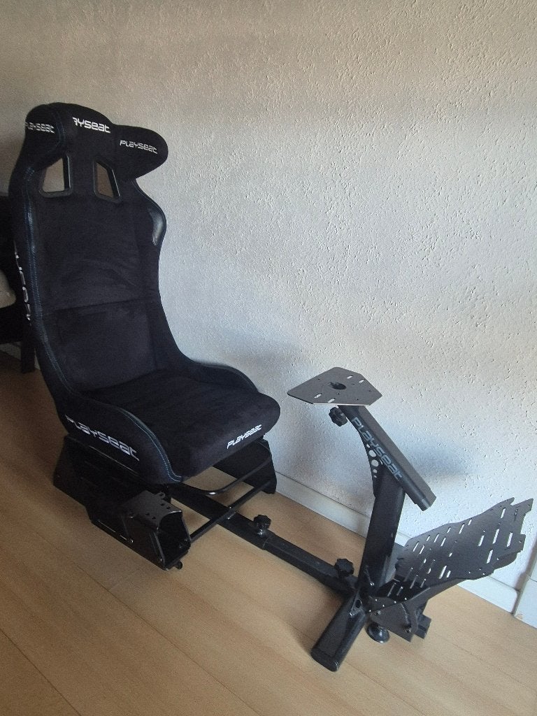 Playseat evolution alcantara pro+Seat slider+gearshiftholder, Spelcomputers en Games, Spelcomputers | Sony PlayStation Consoles | Accessoires