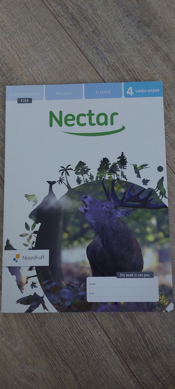 Nectar 5e vmbo-k 4 FLEX leerwerkboek B, Overige wetenschappen, Nieuw, Ophalen of Verzenden, Noordhoff Uitgevers