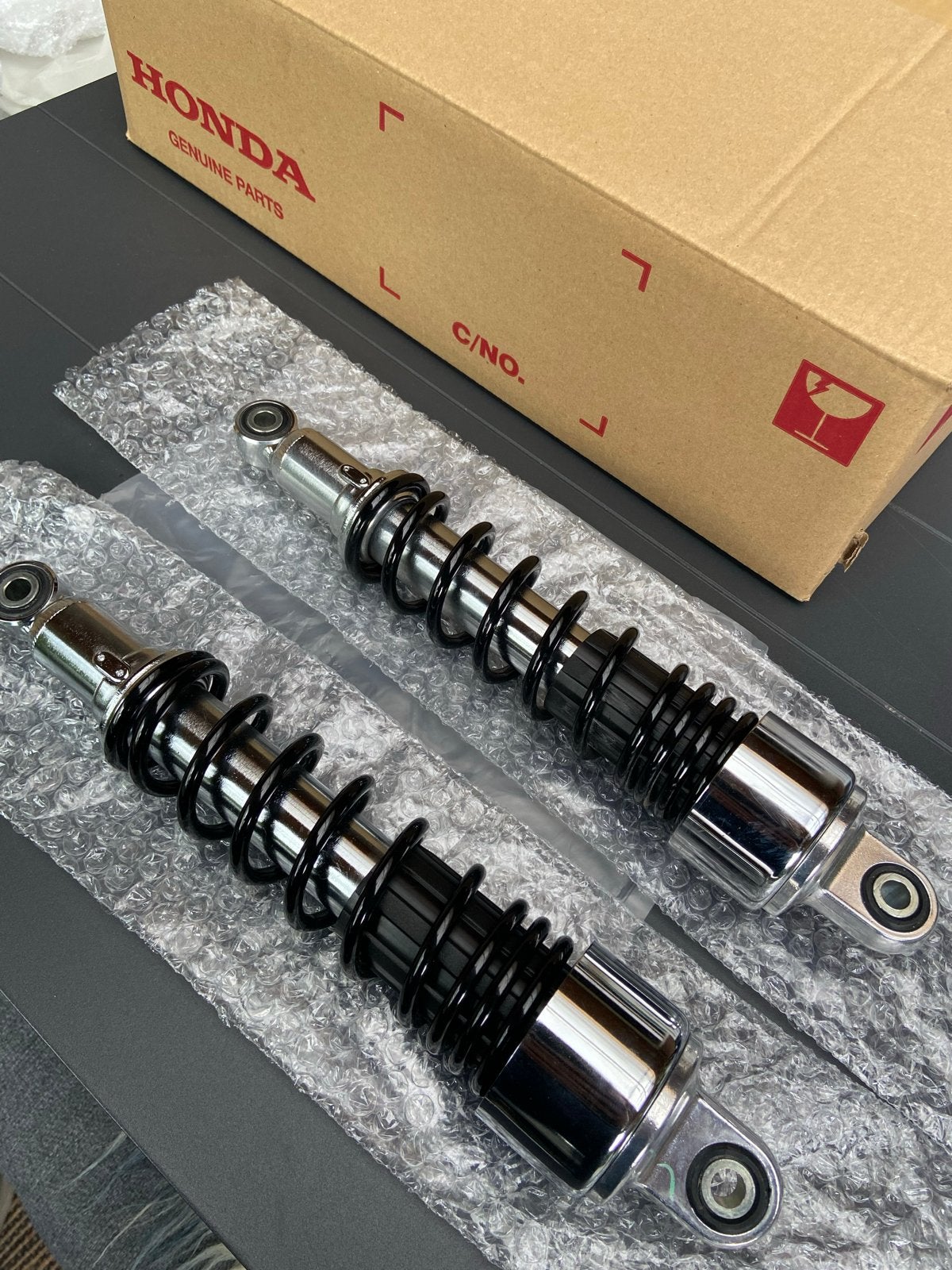 Achterschokbrekers set Honda Monkey Z125, Ophalen of Verzenden, Gebruikt