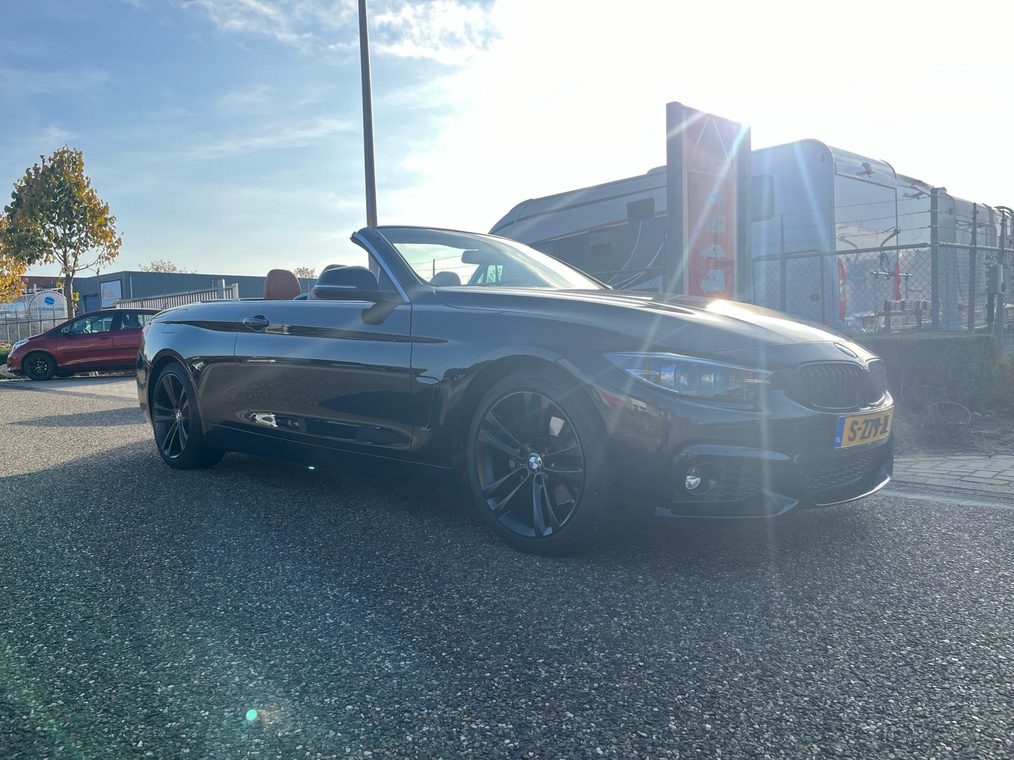 BMW 4-serie Cabrio 430i High Executive | Cognac lederen bekl, Automaat, 1998 cc, Achterwielaandrijving, Gebruikt