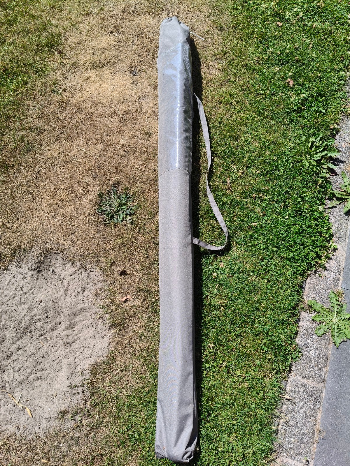parasol rechthoek, Ophalen, Verstelbaar, Gebruikt, 2 tot 3 meter
