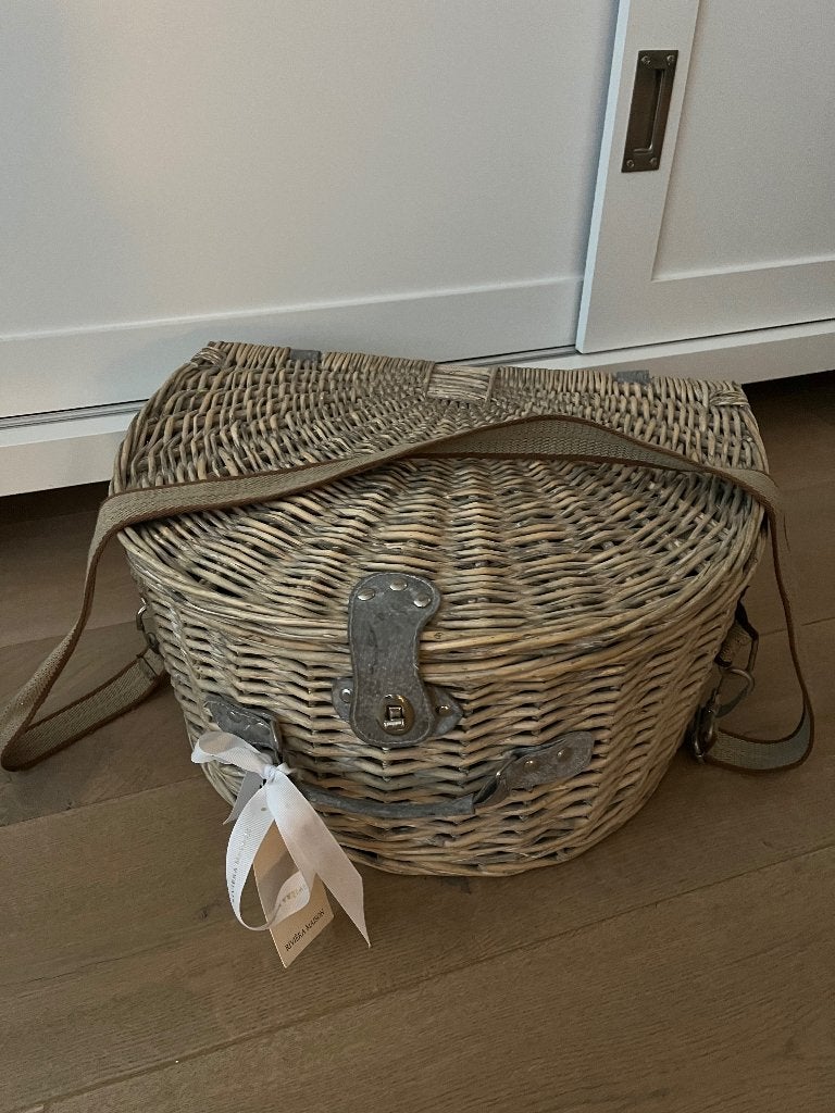 Mooie halfronde picknickmand, Ophalen, Nieuw