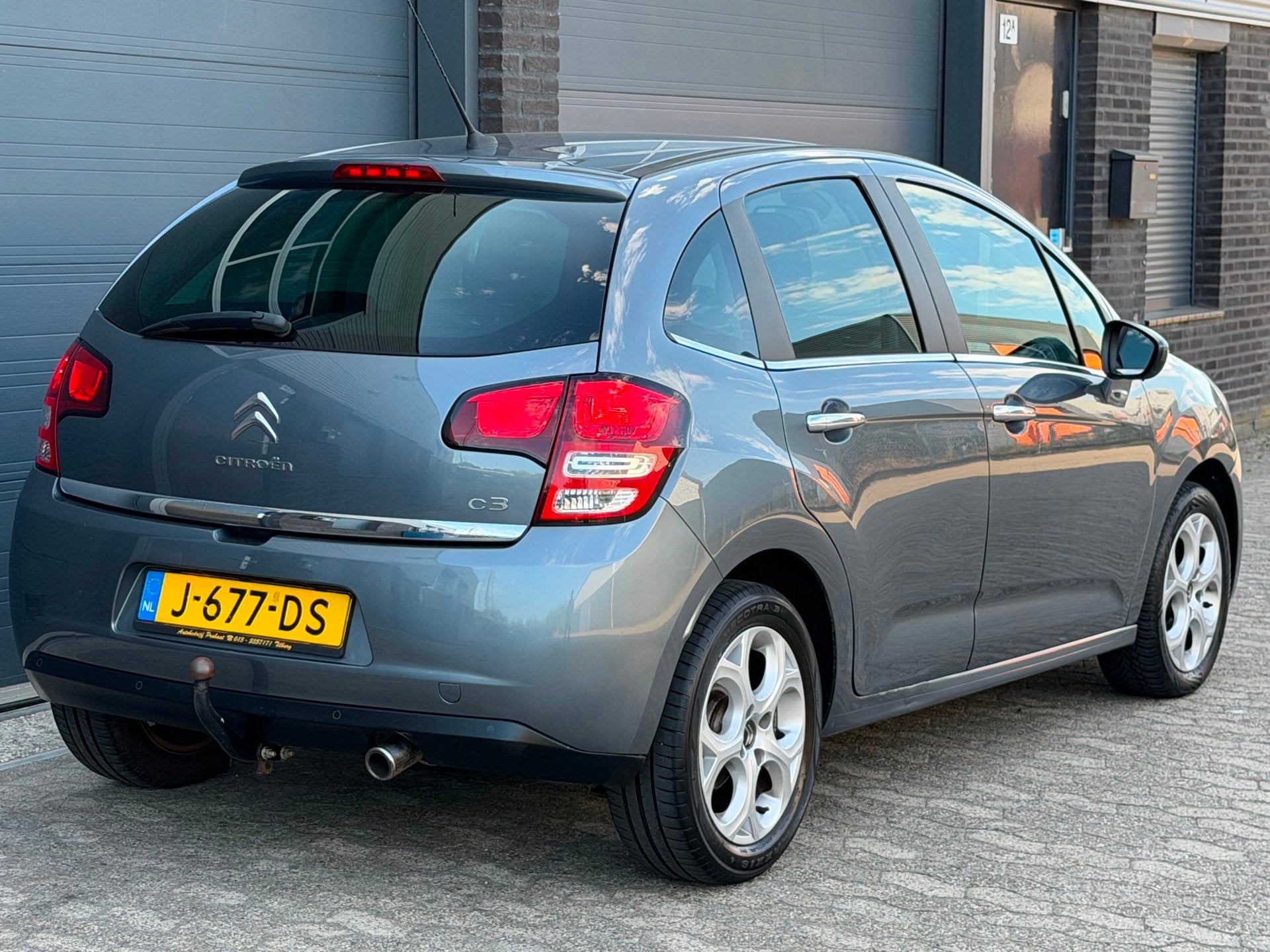 Citroen C3 1.6 VTi Exclusive AIRCO CRUISE NAVI TREKHAAK PDC, Auto's, Voorwielaandrijving, Euro 5, Stof, Zwart