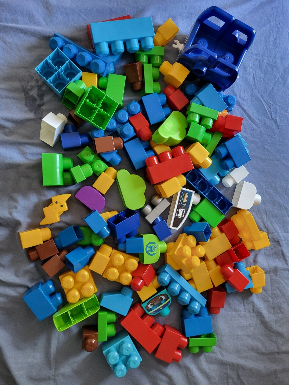 Grote set Megabloks bouwstenen, Green Town en First Builders, Kinderen en Baby's, Speelgoed | Bouwstenen, Ophalen, Gebruikt, Megabloks