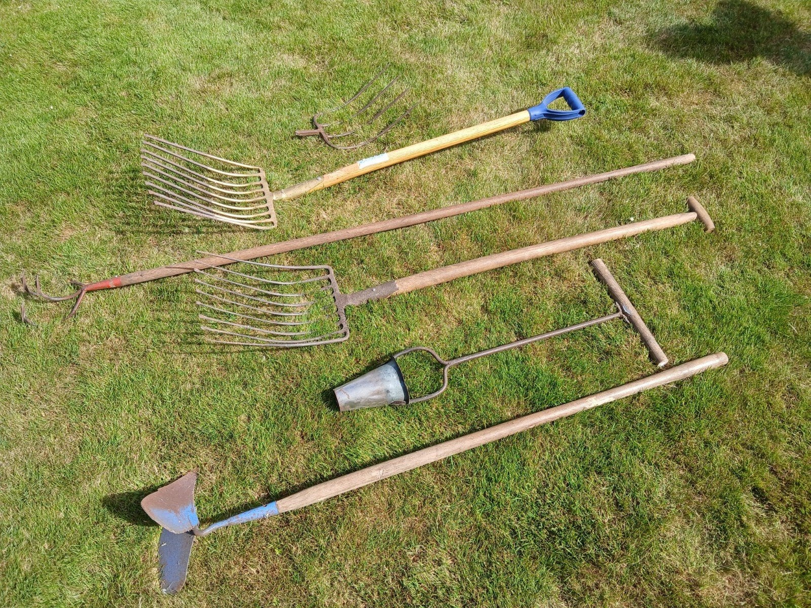 Diverse soorten tuingereedschap = gratis =, Ophalen