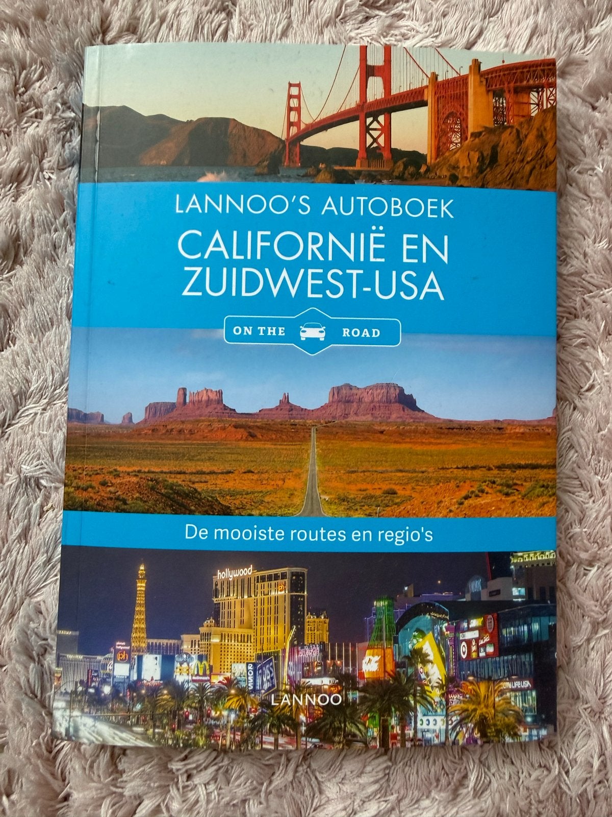 Lannoo's Autoboek Californië en Zuidwest-USA, Overige merken, Ophalen of Verzenden, Zo goed als nieuw, Reisgids of -boek
