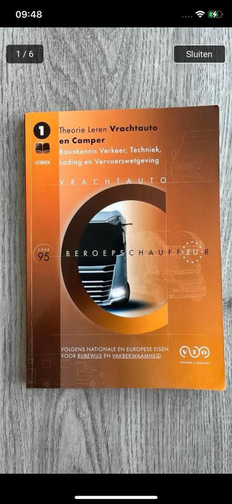 Theorie leren vrachtauto en camper module 1, Boeken, Ophalen of Verzenden, Alpha, Zo goed als nieuw